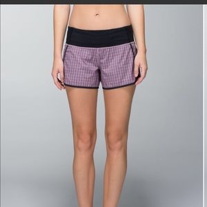 Rare Lululemon Run Times Short *4-way Stretch